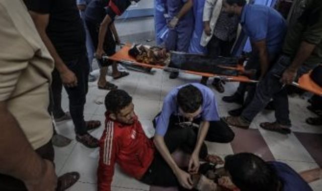 قصف مستشفى المعمدانى