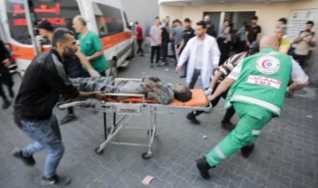 ضحايا اقتحام مستشفى الشفاء بغزة