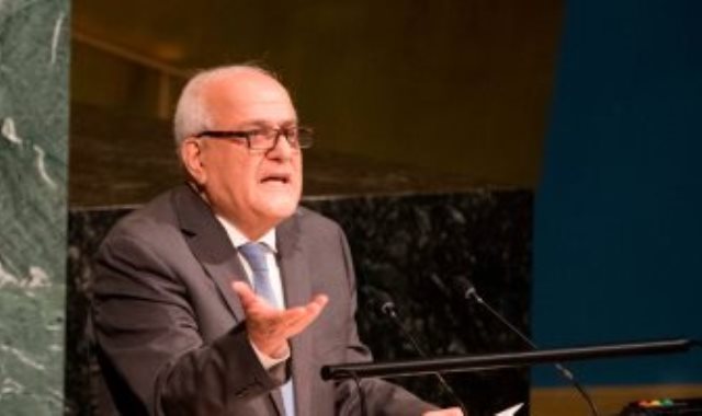 مندوب فلسطين الدائم لدى الأمم المتحدة السفير رياض منصور