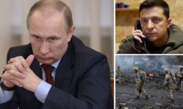 بوتين وزيلينسكي والحرب 