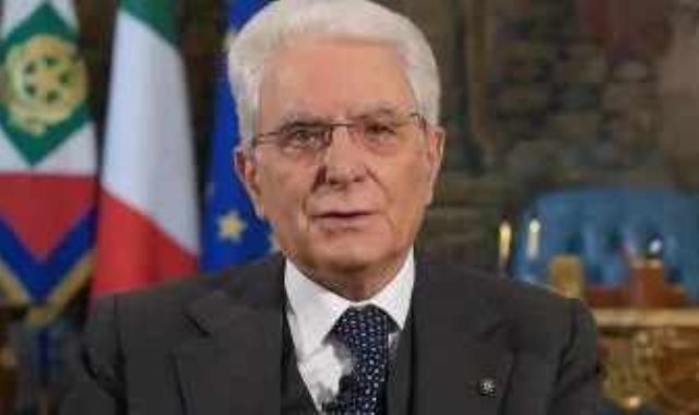رئيس إيطاليا سيرجيو ماتاريلا
