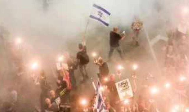 مظاهرات فى إسرائيل ضد نتنياهو