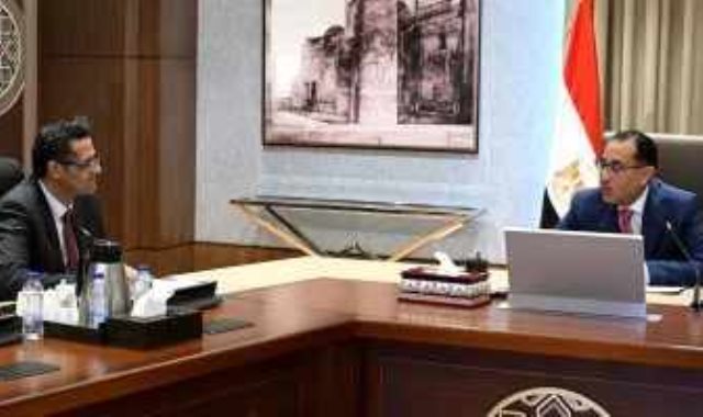 لقاء الدكتور مصطفى مدبولى رئيس الوزراء وخالد البلشى نقيب الصحفيين
