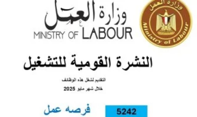 النشرة القومية للتشغيل النشرة القومية للتشغيل