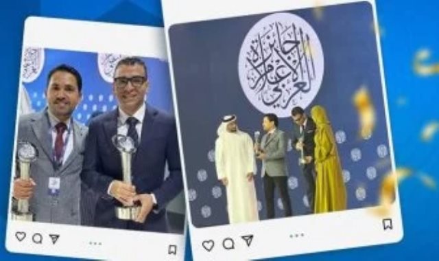 المتحدة للخدمات الإعلامية تهنئ اليوم السابع بجائزة الإعلام العربى المتحدة للخدمات الإعلامية تهنئ اليوم السابع بجائزة الإعلام العربى