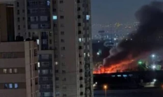 القصف الإسرائيلي في طهران القصف الإسرائيلي في طهران