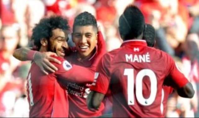 محمد صلاح وفيرمينو وماني محمد صلاح وفيرمينو وماني