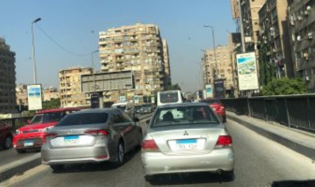 كثافات مرورية على كوبري أكتوبر كثافات مرورية على كوبري أكتوبر