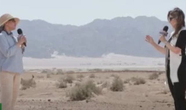 وزيرة البيئة خلال حوارها على قناة "إكسترا نيوز" وزيرة البيئة خلال حوارها على قناة "إكسترا نيوز"
