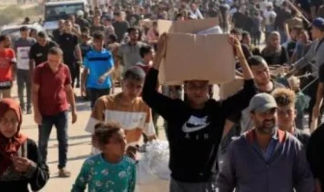 الوضع المأسوى فى غزة من تشريد وتجويع على يد الاحتلال الإسرائيلى - أرشيفية الوضع المأسوى فى غزة من تشريد وتجويع على يد الاحتلال الإسرائيلى - أرشيفية