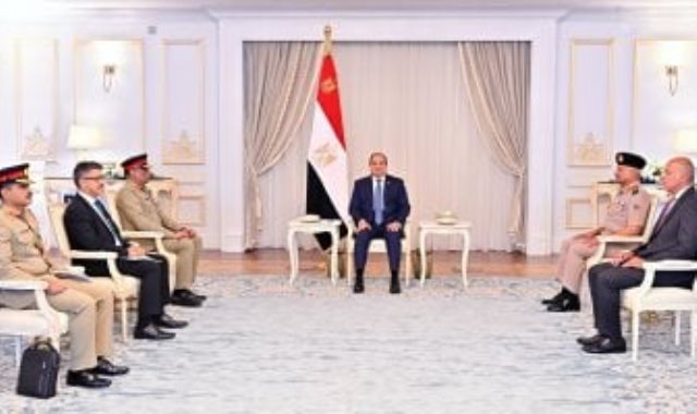 السيد الرئيس عبد الفتاح السيسي خلال اللقاء