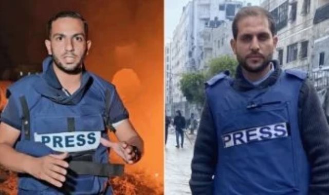الصحفيان الشهيدان محمد قريقع - انس الشريف