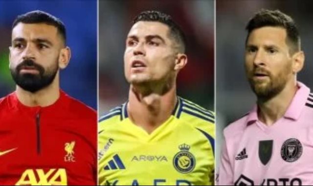 محمد صلاح وميسي ورونالدو محمد صلاح وميسي ورونالدو