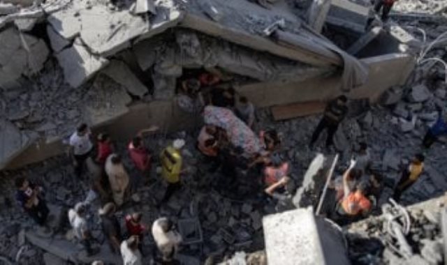 قصف الاحتلال الإسرائيلى لمناطق متفرقة بغزة - أرشيفية قصف الاحتلال الإسرائيلى لمناطق متفرقة بغزة - أرشيفية