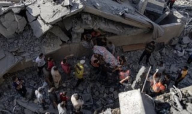 قصف الاحتلال الإسرائيلى لمناطق متفرقة بغزة - أرشيفية قصف الاحتلال الإسرائيلى لمناطق متفرقة بغزة - أرشيفية