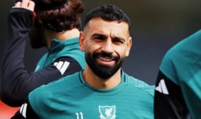 محمد صلاح فى تدريبات ليفربول