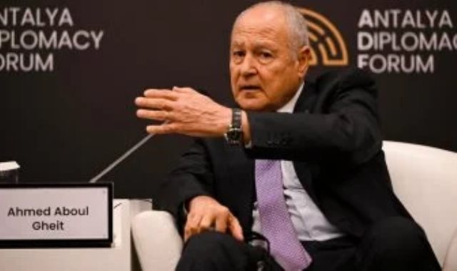 الأمين العام لجامعة الدول العربية، أحمد أبو الغيط