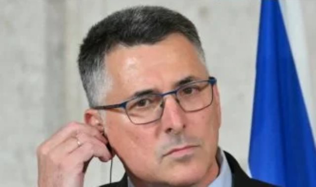 وزير الخارجية الإسرائيلي جدعون ساعر