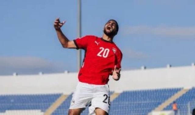 إبراهيم عادل مهاجم منتخب مصر