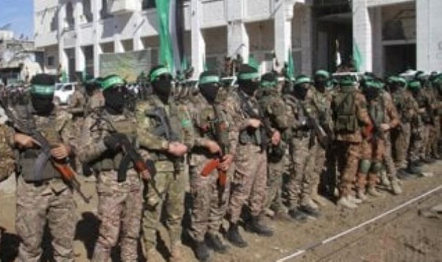 مقاتلو حركة حماس الفلسطينية