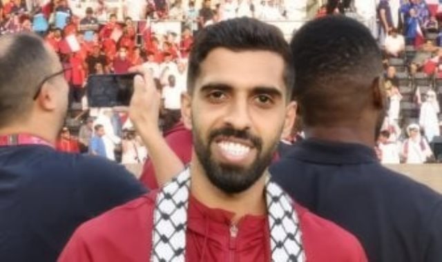حسن الهيدوس قائد منتخب قطر حسن الهيدوس قائد منتخب قطر