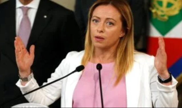 رئيسة وزراء إيطاليا جورجيا ميلوني رئيسة وزراء إيطاليا جورجيا ميلوني