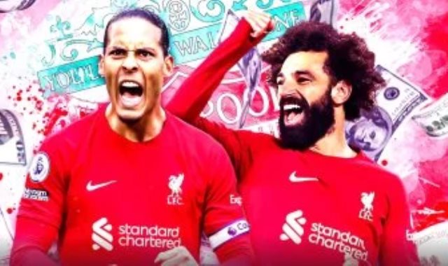 محمد صلاح وفان دايك محمد صلاح وفان دايك