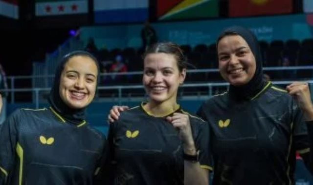 وزير الشباب والرياضة يتابع البعثة ويهنئ أبطال مصر الرياضيين