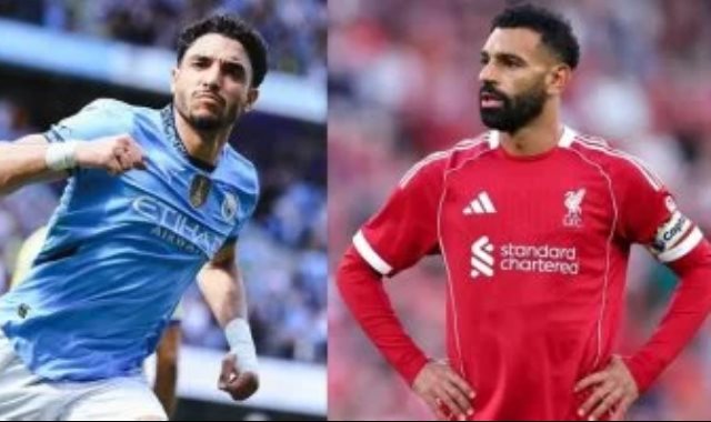محمد صلاح وعمر مرموش ثنائي ليفربول ومانشستر سيتي