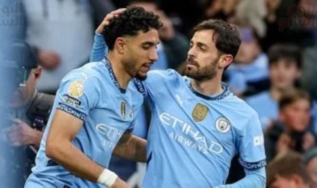 عمر مرموش وبرناردو سيلفا ثنائي مانشستر سيتي