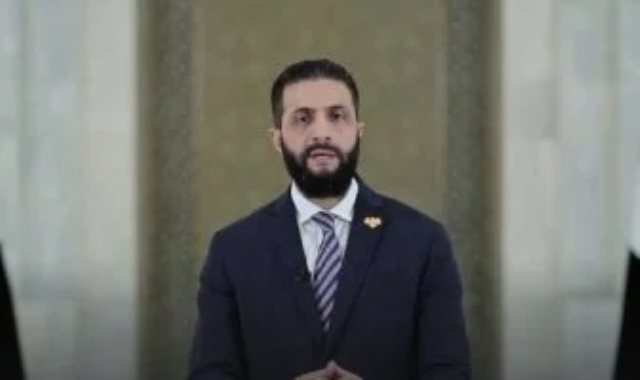 الرئيس السورى أحمد الشرع