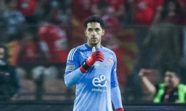 مصطفى شوبير حارس مرمى الأهلى