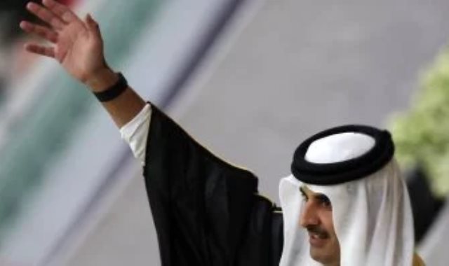 الأمير تميم بن حمد في ظهور سابق