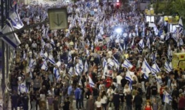 مظاهرات في تل أبيب