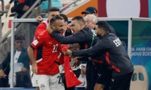 أفشة لاعب منتخب مصر الثانى