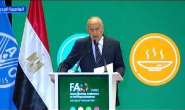 أحمد أبو الغيط الأمين العام لجامعة الدول العربية