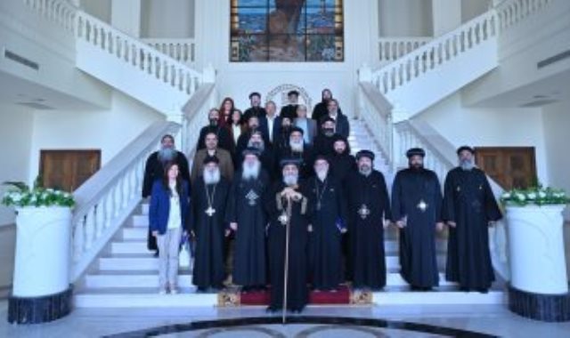 البابا تواضروس الثانى يلتقى ممثلى الكليات والمعاهد اللاهوتية