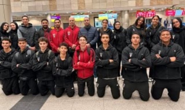 البعثة المصرية المشاركة فى دورة الألعاب الافريفية للشباب