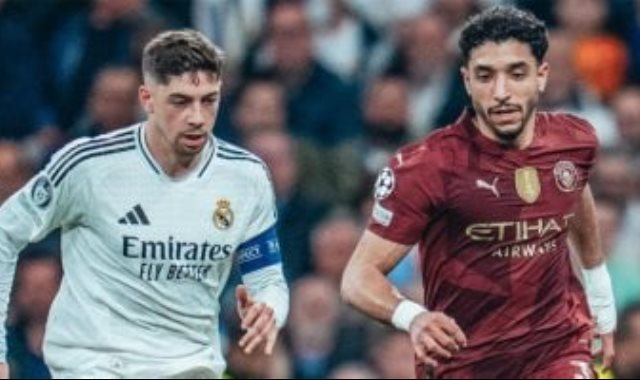 عمر مرموش في مباراة سابقة بين مانشستر سيتي وريال مدريد