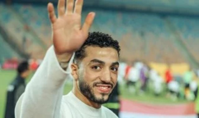 محمد عبد المنعم لاعب فريق نيس الفرنسي والمنتخب الوطنى