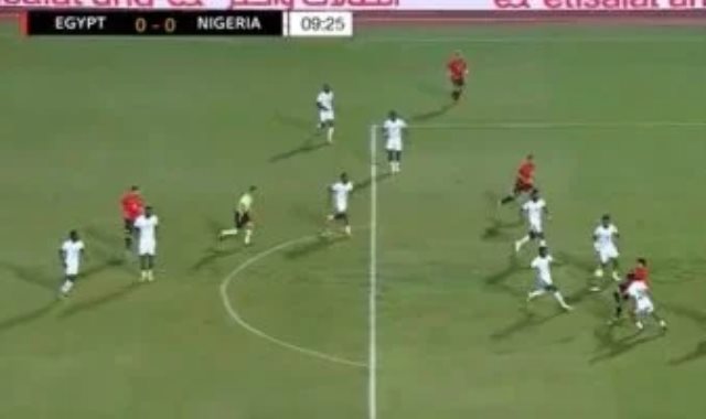 منتخب مصر ضد نيجيريا