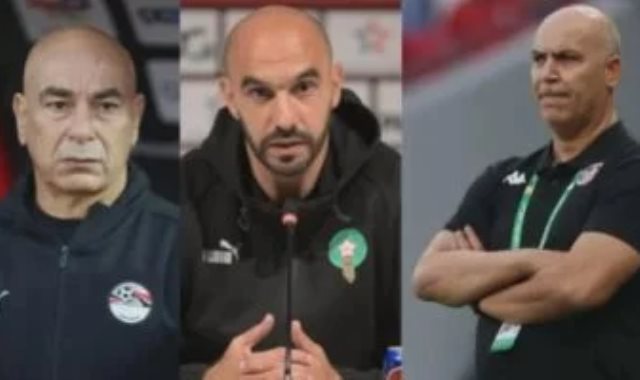 سامي الطرابلسي ووليد الركراكي وحسام حسن