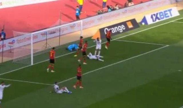 منتخب مصر ضد أنجولا