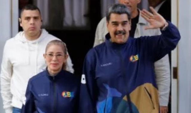 نيكولاس مادورو وزوجته