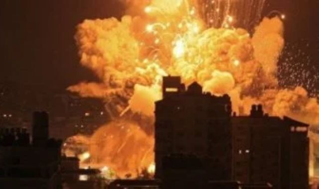 قصف على غزة