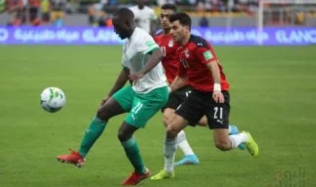 جانب من مباراة مصر والسنغال سابقة