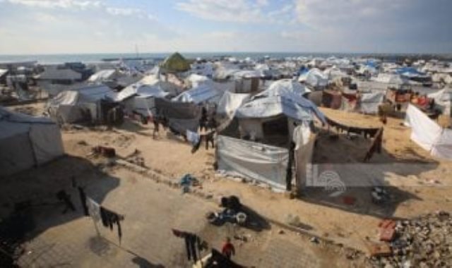 مخيم النازحين فى غزة - أرشيفية