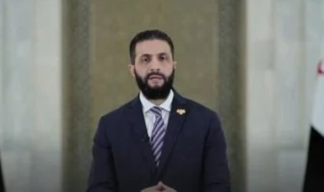 الرئيس السورى أحمد الشرع