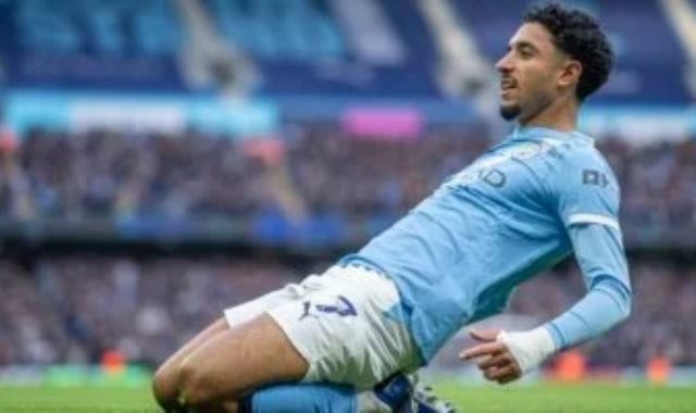 عمر مرموش مهاجم مانشستر سيتي