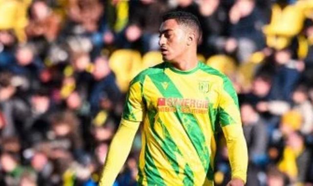 مصطفى محمد مهاجم منتخب مصر ونادي نانت الفرنسي